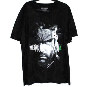 Geeknet Mens XL Metal Gear Solid Snake Eater Game Solid Snake T-Shirt H951